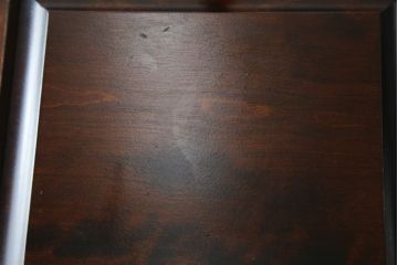 中古　北海道民芸家具　希少な絶版品!両袖タイプで収納力も抜群のライティングビューロー(デスク、両袖机、在宅用、在宅ワーク)(R-070011)