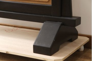 和製ビンテージ　最高級!!　井波彫刻　三好刀　迫力ある松に鶴が素晴らしい彫刻衝立て(つい立て、衝い立て、仕切り、パーテーション、ヴィンテージ)(定価約250万円)(R-070013)