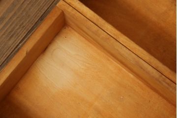 和製ビンテージ　松本民芸家具　#523型小抽斗　高山デザイン　上品な佇まいが魅力の小引き出し(チェスト、卓上収納、小物収納、ヴィンテージ)(R-070055)
