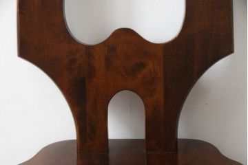 和製ビンテージ　国産民芸家具　和モダンテイストなお部屋におすすめのチェア(椅子、イス、板座チェア、ダイニングチェア、ヴィンテージ)(R-070116)