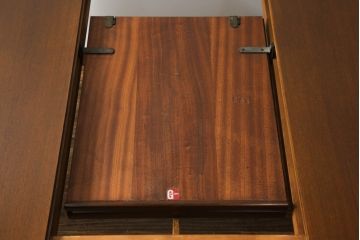 イギリスビンテージ　G-PLAN(ジープラン)　優しい木の温もり溢れるエクステンションテーブル(ダイニングテーブル、拡張式テーブル、食卓、4人掛け、6人掛け、オーバル型、ヴィンテージ、英国、北欧)(R-070148)