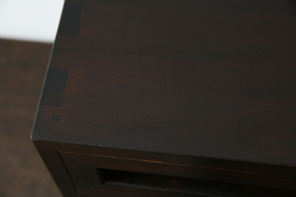 和製ビンテージ　松本民芸家具　#523型小抽斗　高山デザイン　上品な佇まいが魅力の小引き出し　(R-070171)