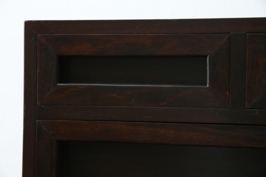 和製ビンテージ　松本民芸家具　#523型小抽斗　高山デザイン　上品な佇まいが魅力の小引き出し　(R-070171)