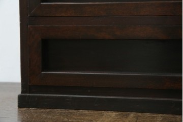 和製ビンテージ　松本民芸家具　#523型小抽斗　高山デザイン　上品な佇まいが魅力の小引き出し　(R-070171)