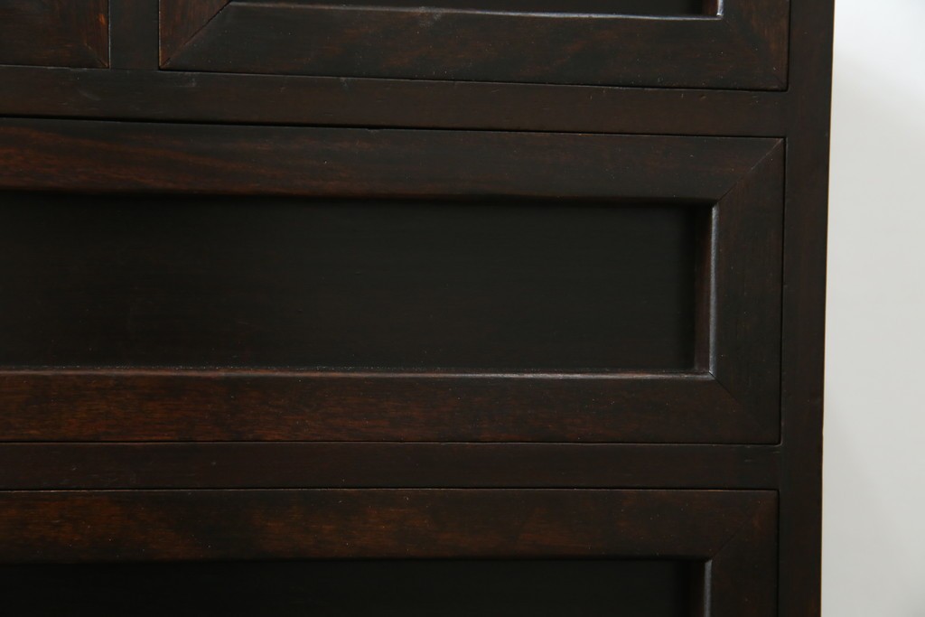 和製ビンテージ　松本民芸家具　#523型小抽斗　高山デザイン　上品な佇まいが魅力の小引き出し　(R-070171)