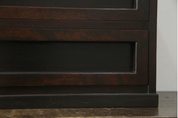 和製ビンテージ　松本民芸家具　#523型小抽斗　高山デザイン　上品な佇まいが魅力の小引き出し　(R-070171)