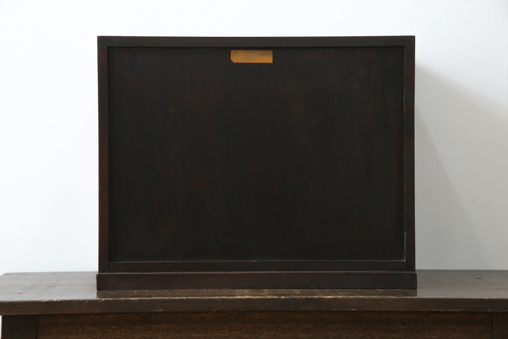 和製ビンテージ　松本民芸家具　#523型小抽斗　高山デザイン　上品な佇まいが魅力の小引き出し　(R-070171)