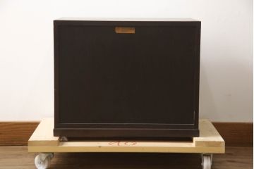 和製ビンテージ　松本民芸家具　#523型小抽斗　高山デザイン　上品な佇まいが魅力の小引き出し(チェスト、卓上収納、小物収納、ヴィンテージ)(R-070171)
