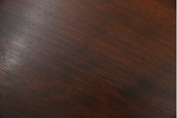 中古　美品　松本民芸家具　柳型茶卓A　慎ましさの中に個性が光るローテーブル　定価約17万円　(R-070178)