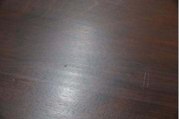 中古　美品　松本民芸家具　柳型茶卓A　慎ましさの中に個性が光るローテーブル　定価約17万円　(R-070178)