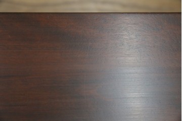 中古　美品　松本民芸家具　柳型茶卓A　慎ましさの中に個性が光るローテーブル　定価約17万円　(R-070178)