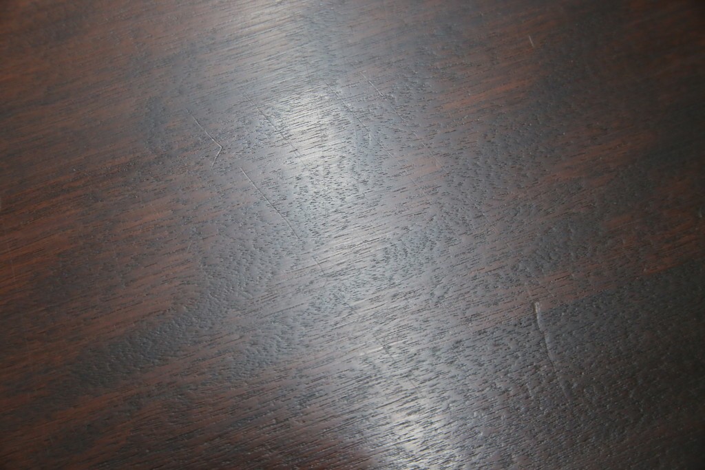 中古　美品　松本民芸家具　柳型茶卓A　慎ましさの中に個性が光るローテーブル　定価約17万円　(R-070178)