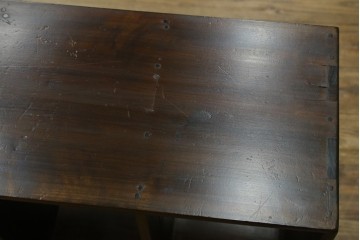 和製ヴィンテージ　昭和レトロ　シンプルなデザインが取り入れやすい本棚　(R-070179)