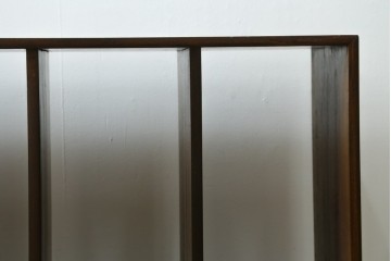 和製ヴィンテージ　昭和レトロ　シンプルなデザインが取り入れやすい本棚　(R-070179)