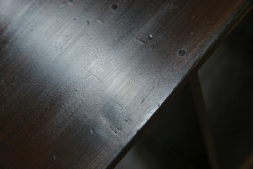 和製アンティーク　昭和レトロ　シンプルなデザインが取り入れやすい本棚　(R-070181)