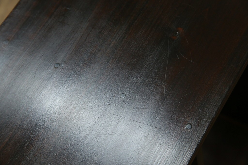 和製アンティーク　昭和レトロ　シンプルなデザインが取り入れやすい本棚　(R-070181)