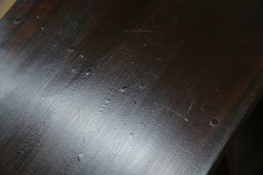 和製アンティーク　昭和レトロ　シンプルなデザインが取り入れやすい本棚　(R-070181)