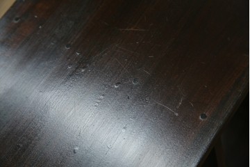 和製アンティーク　昭和レトロ　シンプルなデザインが取り入れやすい本棚　(R-070181)