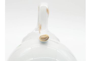 ドイツ　マイセン　Meissen　ベーシックフラワー　二つ花　大胆に描かれた花達が華やぎをもたらしてくれるクリーマー(洋食器、ミルクジャー、ミルクポット)(R-070191)