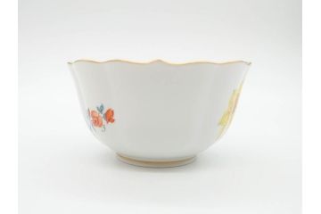 ドイツ　マイセン　Meissen　ベーシックフラワー　二つ花　ティータイムが華やかになるティーカップ&ソーサー3客セット(洋食器、C&S)(R-070195)