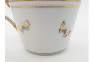 ベルリン　KPM(ベルリン王立磁器製陶所)　KURLAND　クアランド　クラシックな雰囲気溢れるティーカップ&ソーサー3客セット(ケーピーエムベルリン、C&S、王笏、洋食器)(R-070197)
