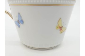 ベルリン　KPM(ベルリン王立磁器製陶所)　KURLAND　クアランド　クラシックな雰囲気溢れるティーカップ&ソーサー3客セット(ケーピーエムベルリン、C&S、王笏、洋食器)(R-070197)