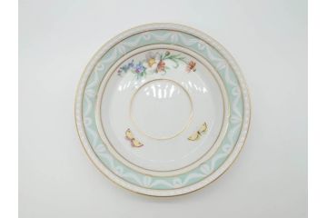 ベルリン　KPM(ベルリン王立磁器製陶所)　KURLAND　クアランド　クラシックな雰囲気溢れるティーカップ&ソーサー3客セット(ケーピーエムベルリン、C&S、王笏、洋食器)(R-070197)