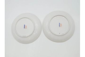 ベルリン　KPM(ベルリン王立磁器製陶所)　金彩　花　蝶　繊細な意匠が美しいティーカップ&ソーサー(ケーピーエムベルリン、王の笏、王笏、ロココ調、C&S)(R-070198)