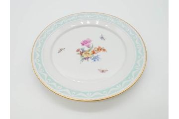 ベルリン　KPM(ベルリン王立磁器製陶所)　KURLAND　クアランド　クラシックな雰囲気が素敵なプレート3枚セット(ケーピーエムベルリン、王笏、皿、洋食器)(R-070199)