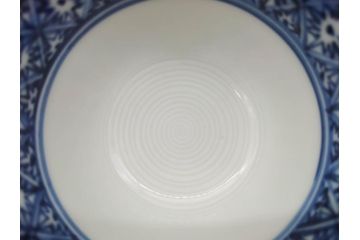 加藤利昌　清水焼　染付　祥瑞文　落ち着いた和の雰囲気にぴったりの湯呑み5客セット(湯のみ、蕎麦猪口、和食器)(R-070211)