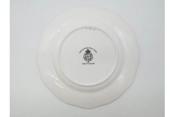 イギリス　ROYAL WORCESTER(ロイヤルウースター)　ペインテッドフルーツ　スモモ　約20cm　一つ一つ丁寧に絵付けされた意匠が美しいプレート(ハンドペイント、箱付き、洋食器、皿、すもも、プラム)(R-070224)