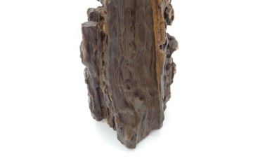 時代物　中国古玩　鑑賞石　盆石　台付(置物、ディスプレイ、台座付き)(R-070226)