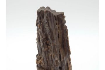 時代物　中国古玩　鑑賞石　盆石　台付(置物、ディスプレイ、台座付き)(R-070226)