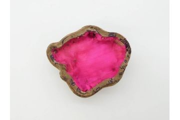 時代物　中国古玩　鑑賞石　盆石　台付(置物、ディスプレイ、台座付き)(R-070226)