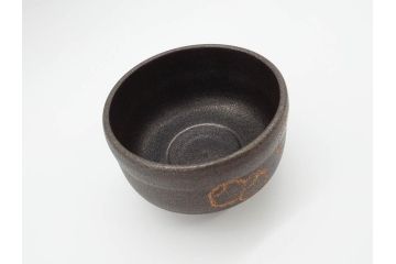 人間国宝　川北良造　銀沃懸地　上質な和の雰囲気を高める茶碗(共箱付き、抹茶碗、茶道具、茶器、和食器)(R-070228)