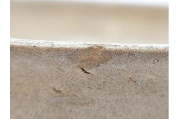 時代物　高麗　時を経た風合いが味わい深い蕎麦茶碗(そば、茶道具、茶器、和食器、共箱付き)(R-070229)