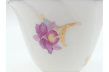 大倉陶園(OKURA、OAC)　カトレア　気品が感じられるティーカップ&ソーサー6客セット(洋食器、洋蘭、オーキッド)(R-070230)