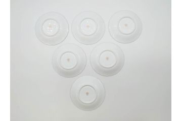 大倉陶園(OKURA、OAC)　カトレア　気品が感じられるティーカップ&ソーサー6客セット(洋食器、洋蘭、オーキッド)(R-070230)