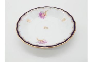 大倉陶園(OKURA、OAC)　カトレア　気品が感じられるティーカップ&ソーサー6客セット(洋食器、洋蘭、オーキッド)(R-070230)