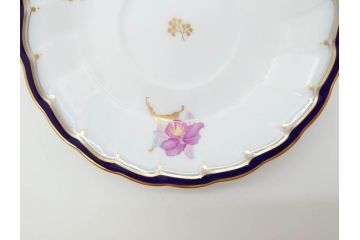 大倉陶園(OKURA、OAC)　カトレア　気品が感じられるティーカップ&ソーサー6客セット(洋食器、洋蘭、オーキッド)(R-070230)