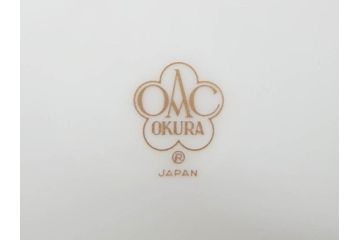 大倉陶園(OKURA、OAC)　カトレア　気品が感じられるティーカップ&ソーサー6客セット(洋食器、洋蘭、オーキッド)(R-070230)