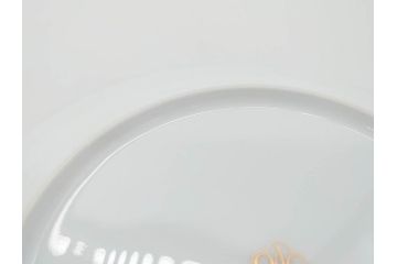 大倉陶園(OKURA、OAC)　カトレア　可愛らしいお花が魅力的なプレート6枚セット(洋食器、皿、洋蘭、オーキッド)(R-070233)
