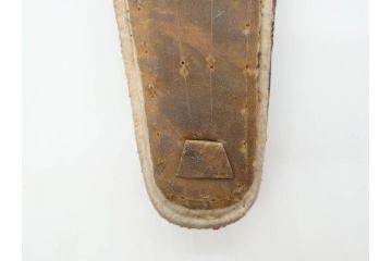 明治期　金襴製　履き物　沓(靴、くつ、仏教、僧侶、装東)(R-070235)