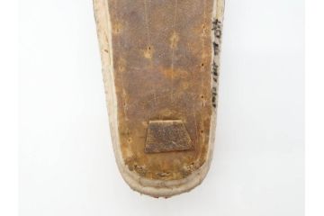 明治期　金襴製　履き物　沓(靴、くつ、仏教、僧侶、装東)(R-070235)