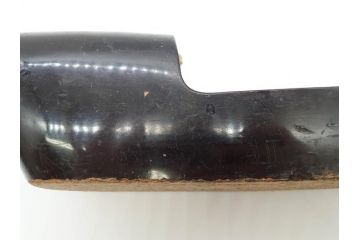 古い浅沓(束帯、木製、履物、靴、くつ、クツ、法要、葬儀、仏具、僧侶、法衣、装束、神主、衣冠、直衣、狩衣)(R-070237)