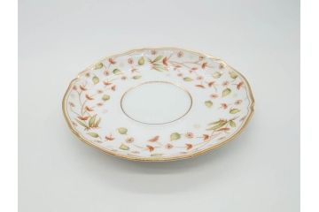 大倉陶園(OAC)　OKURA CHINA　フラワー　華やかな花のデザインが気分を上げてくれるティーカップ&ソーサー3客セット(箱付き、洋食器)(R-070260)