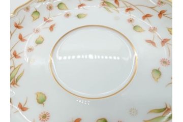大倉陶園(OAC)　OKURA CHINA　フラワー　華やかな花のデザインが気分を上げてくれるティーカップ&ソーサー3客セット(箱付き、洋食器)(R-070260)