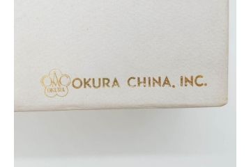 大倉陶園(OAC)　OKURA CHINA　フラワー　華やかな花のデザインが気分を上げてくれるティーカップ&ソーサー3客セット(箱付き、洋食器)(R-070260)