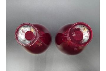 イギリス　ROYAL DOULTON(ロイヤルドルトン)　ジュリアン・マクドナルド(JM)　鮮やかな赤色が目を惹くイグナイトタンブラー5客セット(グラス、洋食器)(R-070261)