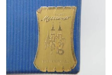 ドイツ　マイセン　Meissen　マイセンクリスタル　アラビアンナイト　美しいデザインが幻想的な空間を演出する花瓶(MEISSENER BLEIKRISTALL、カットガラス、フラワーベース、花器、花入、箱付き)(R-070268)
